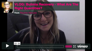 Food Quantities for Bulimia Recovery