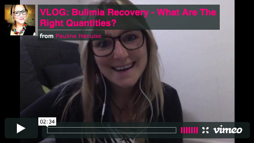 VLOG: What Are The Right Food Quantities For Bulimia Recovery?