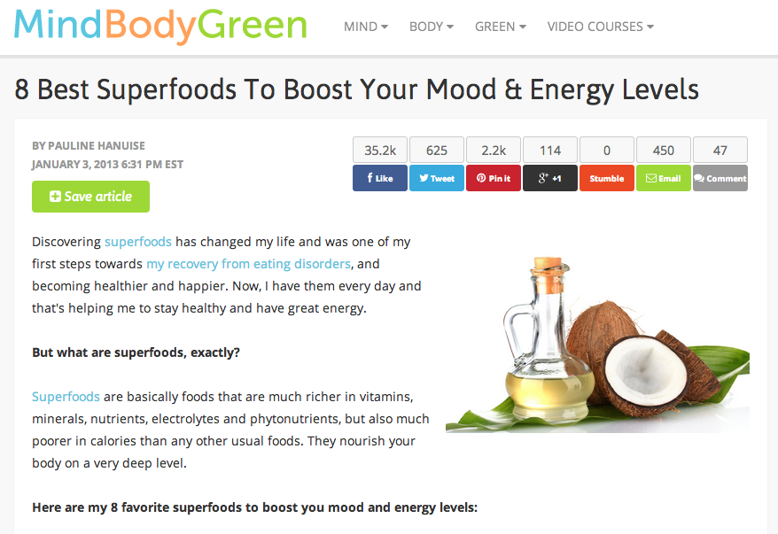  8 Best Superfoods To Boost Your Mood & Energy Levels